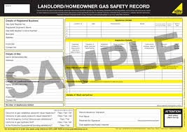 Landlord Gas Certificate Telford